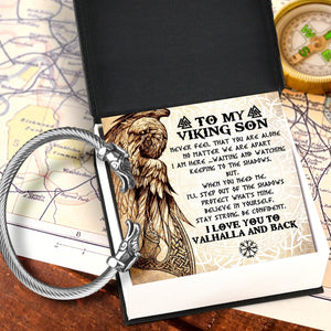 Norse Dragon Bracelet - Viking - To My Son - I Love You To Valhalla And Back - Gbzi16006