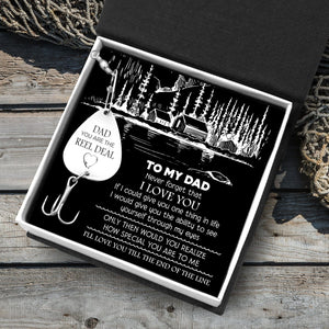 Personalized Engraved Fishing Hook - To My Dad - How Special You Are To Me - Gfa18012