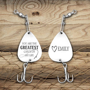 Personalized Fishing Hook - To My Man - The Greatest Catch Of My Life - Gfa26002