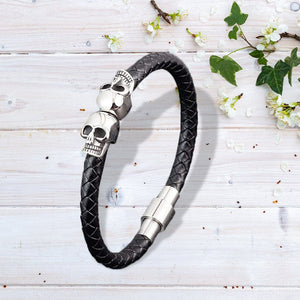 Skull Cuff Bracelet - Guitar - To My Man - You Are The Only Man That I Want To Be With - Gbbh26010