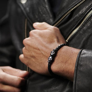 Skull Cuff Bracelet - Skull - I Love You - Gbbh00000