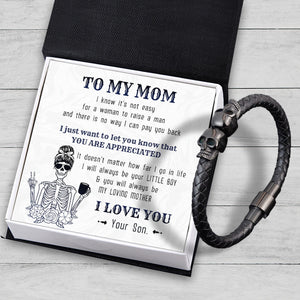 Skull Cuff Bracelet - Skull - To My Mom - You Are Appreciated - Gbbh19006