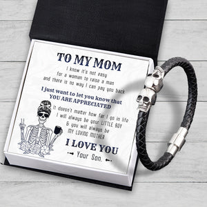 Skull Cuff Bracelet - Skull - To My Mom - You Are Appreciated - Gbbh19006