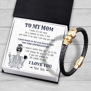 Skull Cuff Bracelet - Skull - To My Mom - You Are Appreciated - Gbbh19006