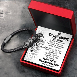 Skull Cuff Bracelet - Viking - To My Viking - I Am Yours - Gbbh26020