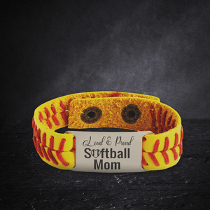 Softball Bracelet - Softball - To My Beautiful Wife - I Love You To The Center-field Fence And Back - Gbzk15001