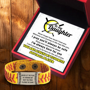 Softball Bracelet - Softball - To My Daughter - I'm Always Here For You - Gbzk17011