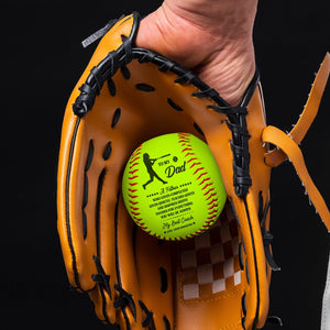 Softball - To My Dad - From Daughter - You Will Be Always My Best Coach - Gas18002