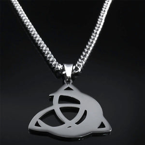 Triple Moon Goddess Necklace - Viking - To My Viking Mom - I Love You To Valhalla - Gnya19002