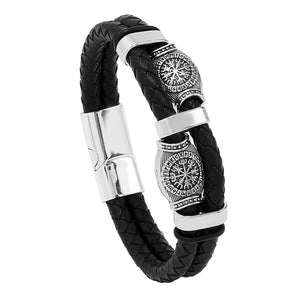 Vegvísir Bead Bracelet - Viking - To My Viking - I Love You - Gbbn26002