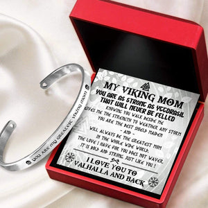 Viking Bracelet - Viking - My Viking Mom - I Love You To Valhalla & Back - Gbzf19003