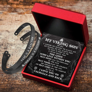 Viking Couple Bracelets - Viking - My Viking Son - I Love You To Valhalla And Back - Gbt16002