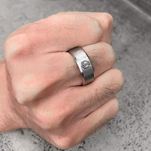Viking Hammer Ring - Viking - To My Viking Dad - From Daughter - My One And Only Daddy - Gri18010