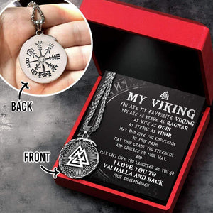 Viking Knot Necklace - Viking - To My Man - You Are My Favorite Viking - Gnfv26001