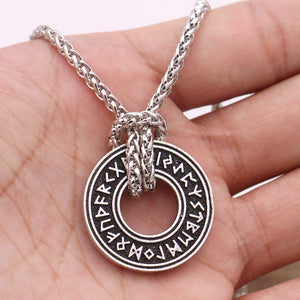 Viking Rune Necklace - Viking - To My Shield Maiden - I Love You To Valhalla And Back - Gndy13004