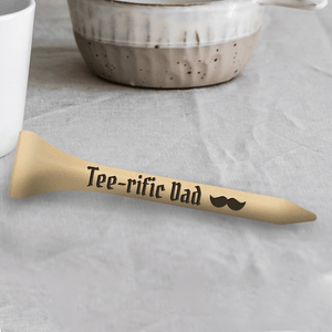 Wooden Golf Tee - Golf - To My Dad - Thank You For Everything - Gah18005