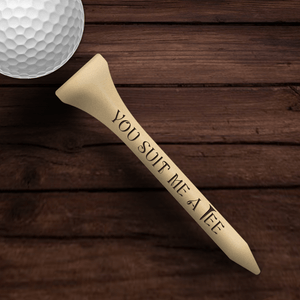 Wooden Golf Tee - Golf - To My Par-fect Man - I Love You Fore-Ever - Gah26007
