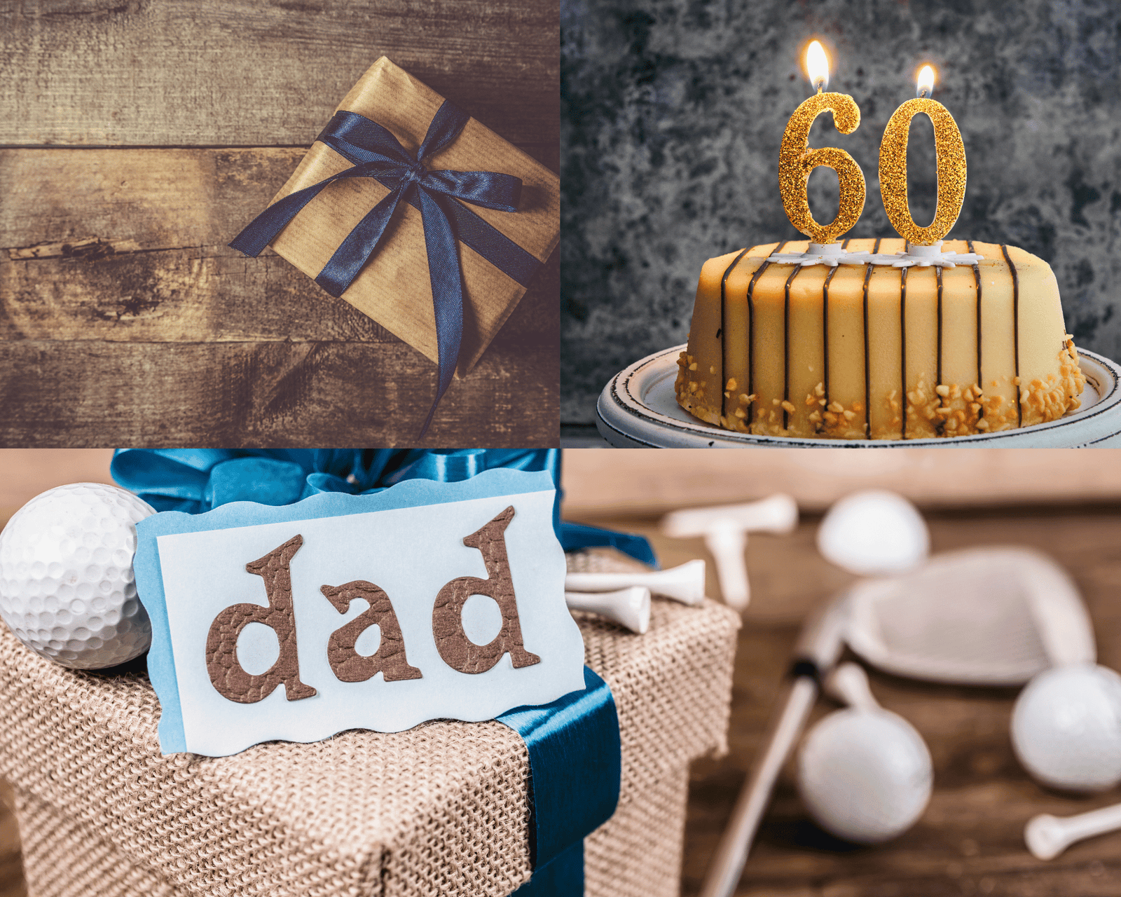 Personalised 60th Birthday Souvenirs for Your Dad