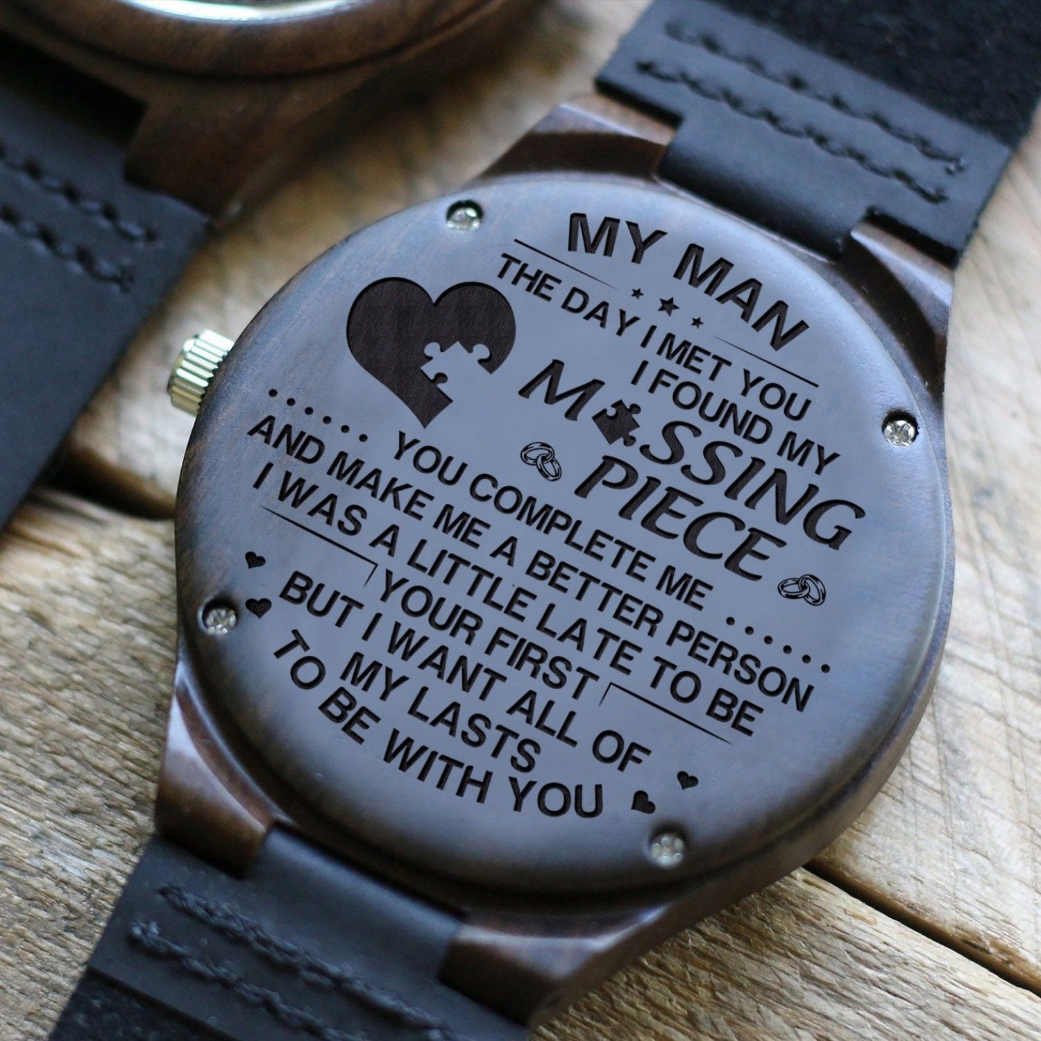 Romantic Watch Engraving Ideas For Boyfriend