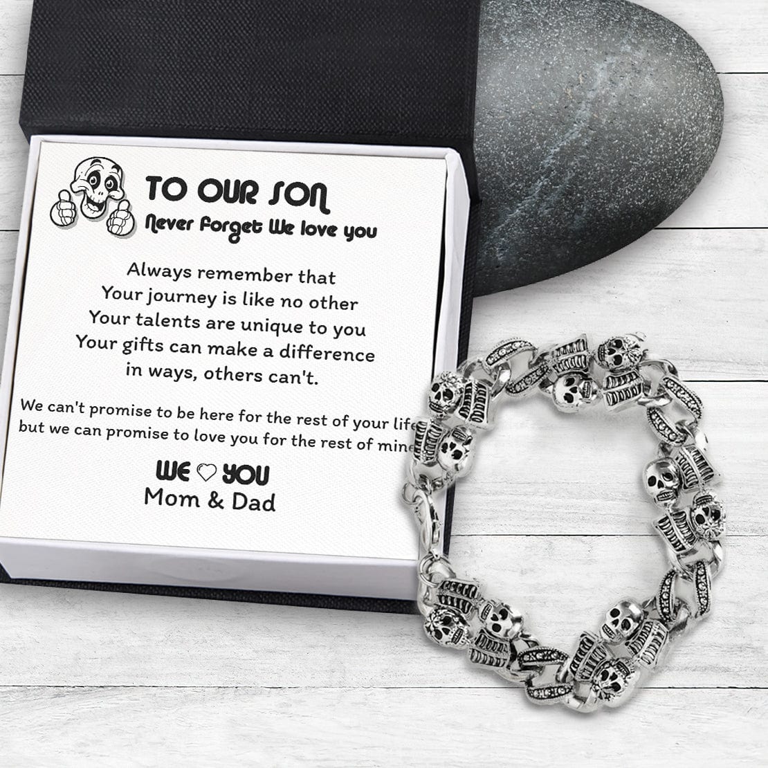 Personalized Skull Gifts For Son