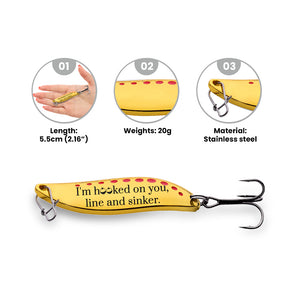 Personalized Fishing Lures - Fishing - My Dearest Man - You're My Anchor In The Storm - Gfaa26014