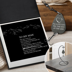 Catch of a Lifetime! Engrave Your Love on His Hook - Gfa26003