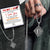 1% ER Necklace - Biker - To My Man - You Are My Life - Gnmb26001