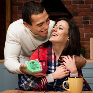 Score Romantic Points - Customized Hockey Puck for Your Future Wife - Gai25003