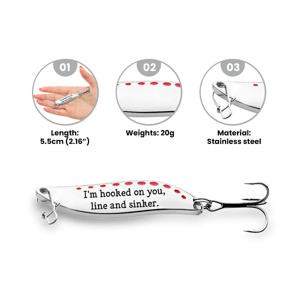 Personalized Fishing Lures - Fishing - To My Fishing Queen - I Reel-y Love You - Gfaa13013
