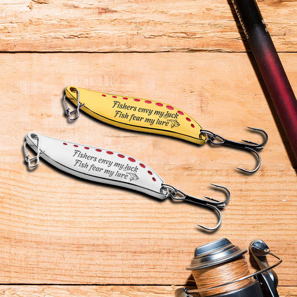 Fishing Spoon Lure - Fishing - To Myself - Fishers Envy My Luck - Gfaa34001