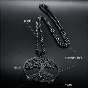 Tree Of Life Necklace - Viking - To My Shield Maiden - I Do Believe In Fate And Destiny - Gnyb13002