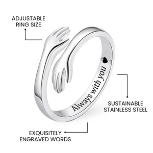 Giving Your Granddaughter Endless Hugs With Hug Ring - Gyk23022