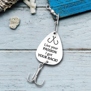 Engraved Fishing Hook - Fishing - To My Son - Live Your Passion - Gfa16006