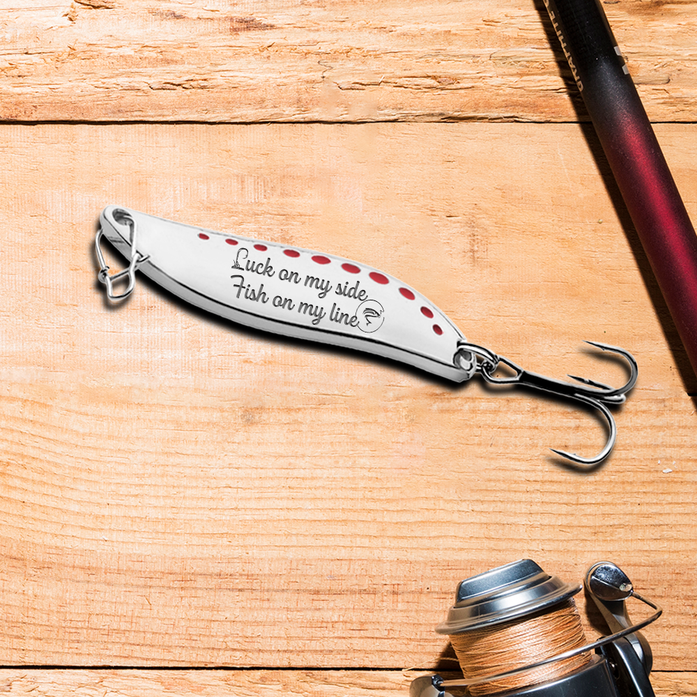 Fishing Spoon Lure - Fishing - To Myself - Luck On My Side - Gfaa34002