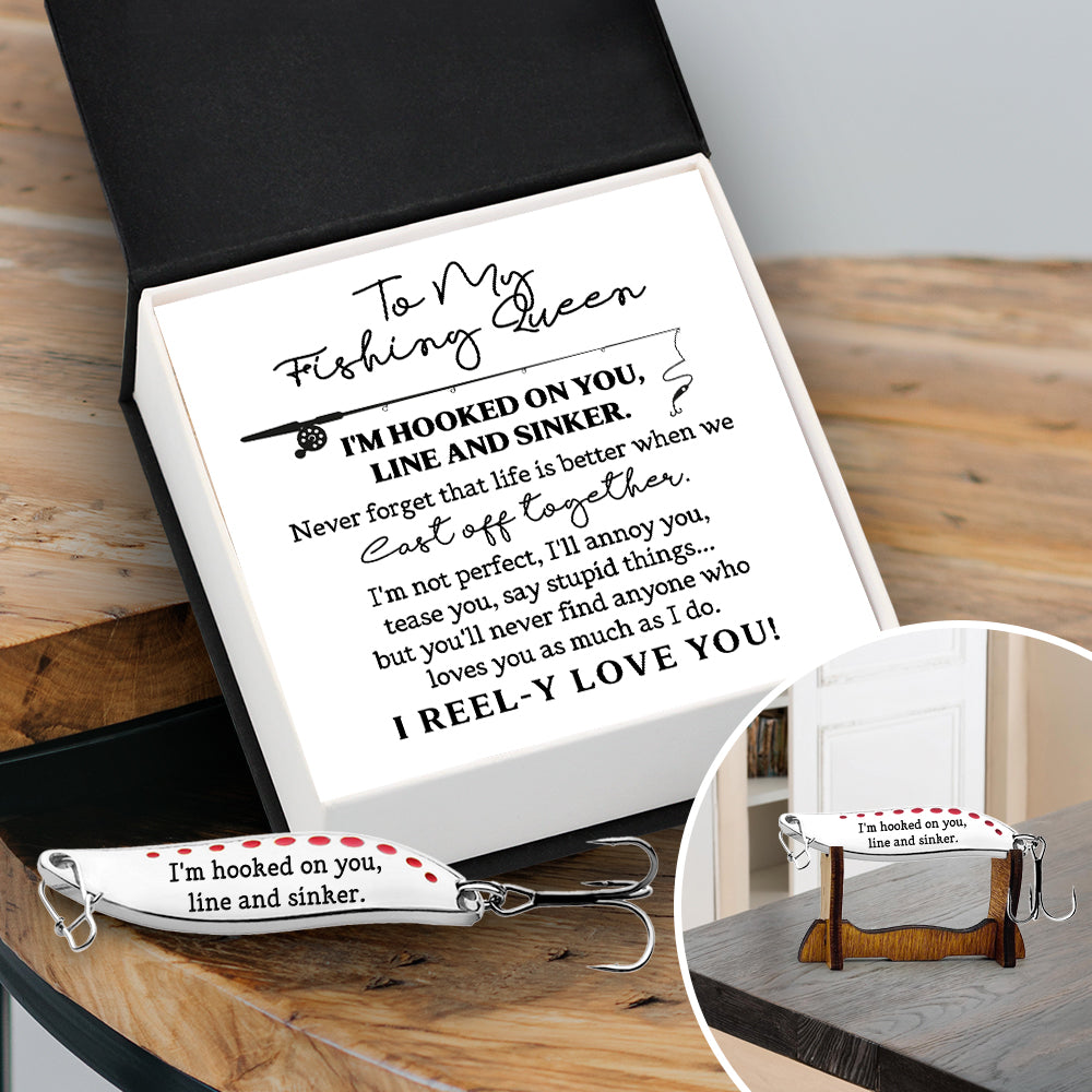 Personalized Fishing Lures - Fishing - To My Fishing Queen - I Reel-y Love You - Gfaa13013