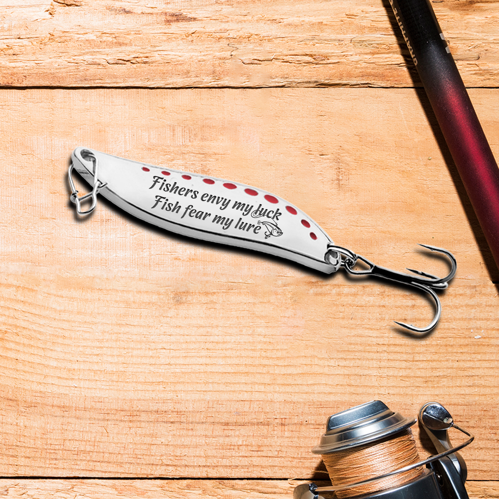 Fishing Spoon Lure - Fishing - To Myself - Fishers Envy My Luck - Gfaa34001