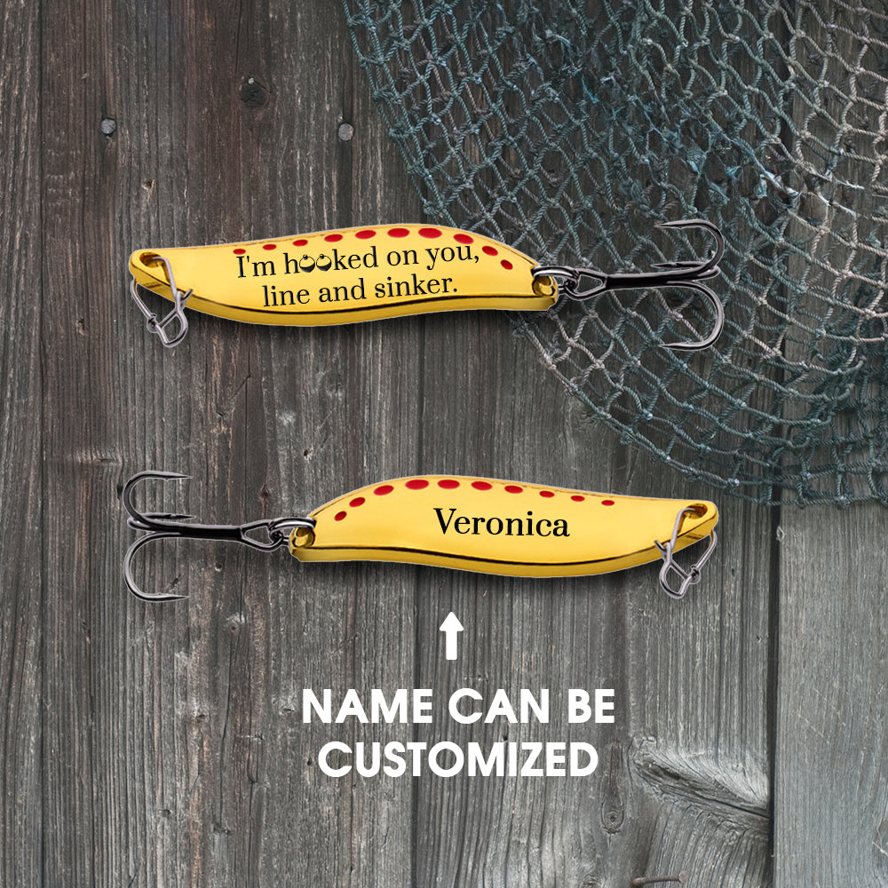 Personalized Fishing Lures - Fishing - My Dearest Man - You're My Anchor In The Storm - Gfaa26014