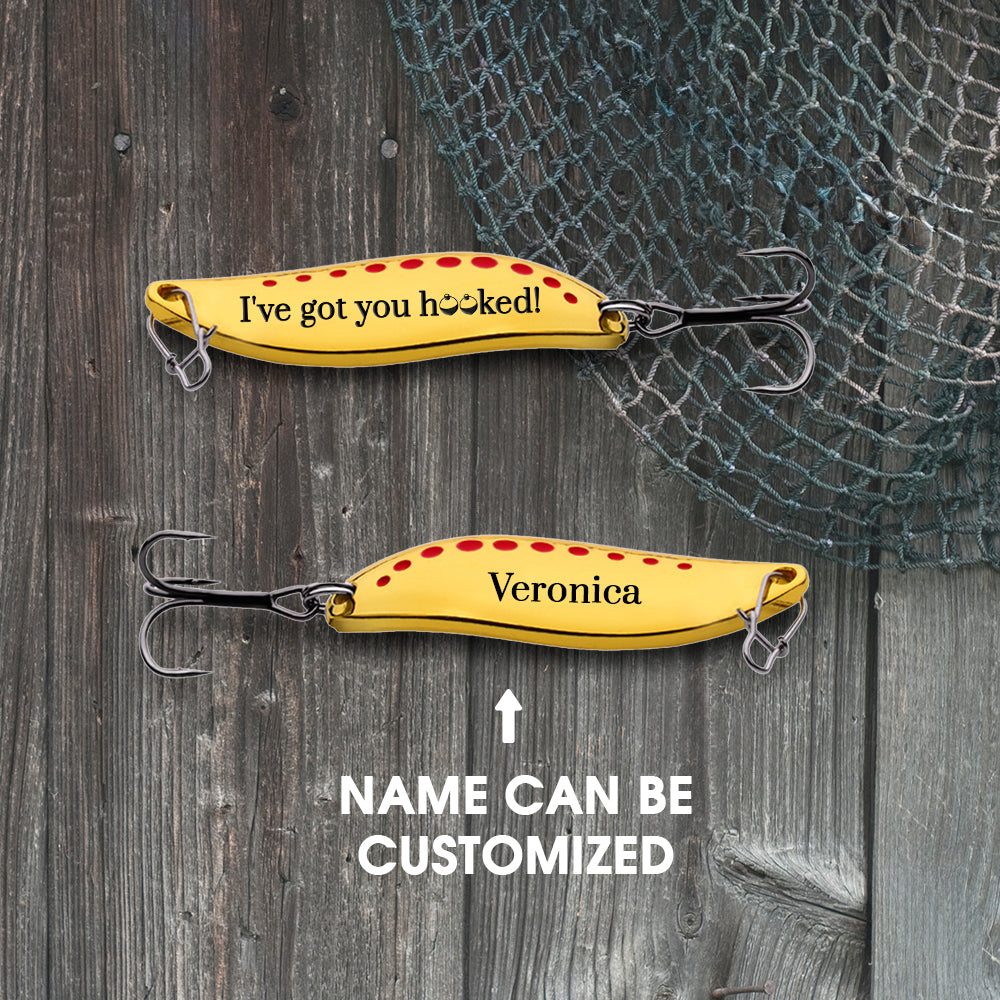 Personalized Fishing Lures - Fishing - To My Fishing Queen - I've Got You Hooked - Gfaa13012