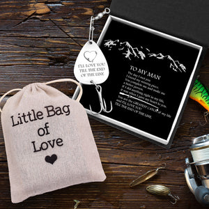 Catch of a Lifetime! Engrave Your Love on His Hook - Gfa26003