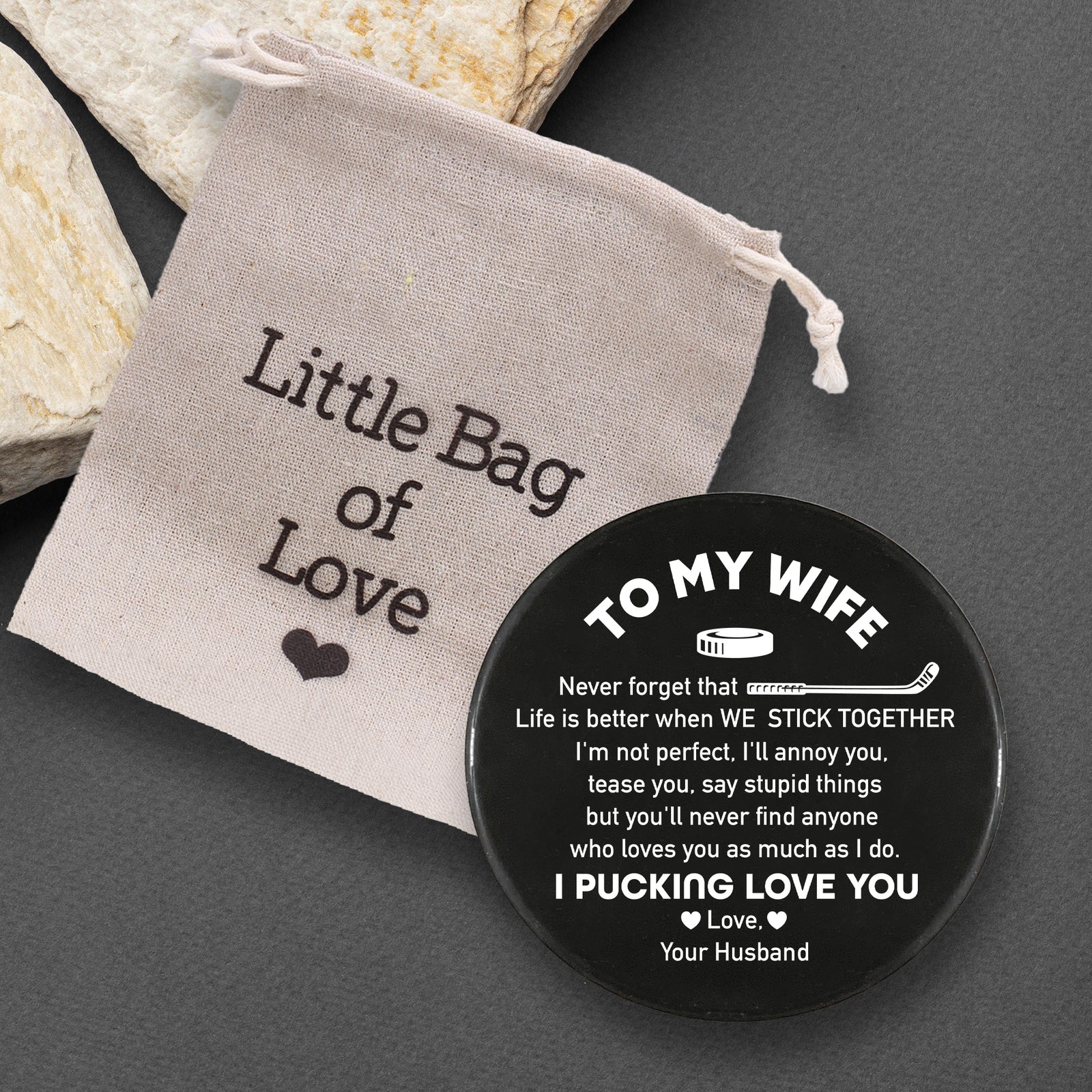 Meaningful Gift Bag For Hockey Puck - Gai15011