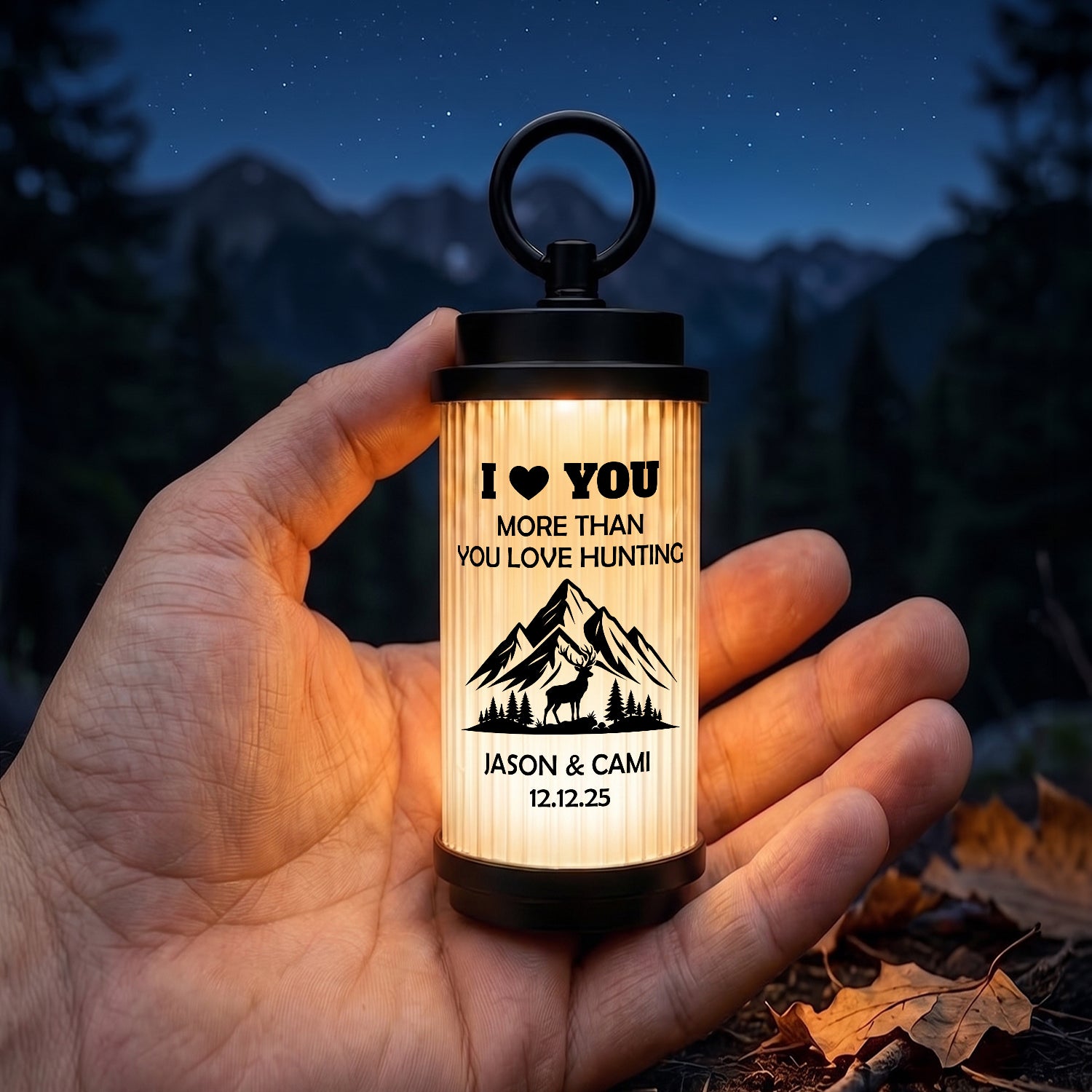 Personalized Outdoor Light For Hunters, Campers & Outdoor Lovers - Gen26019