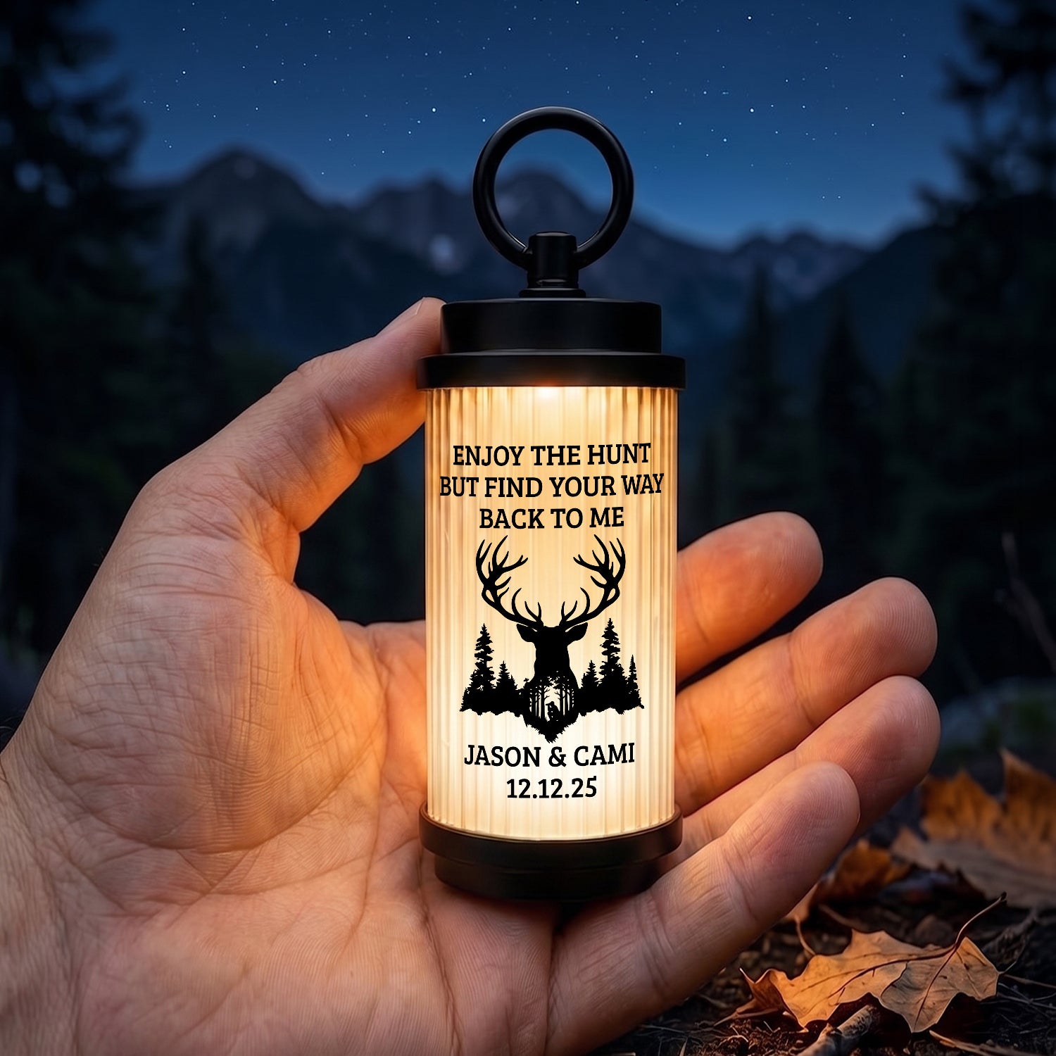 Personalized Outdoor Light For Hunters, Campers & Outdoor Lovers - Gen26018