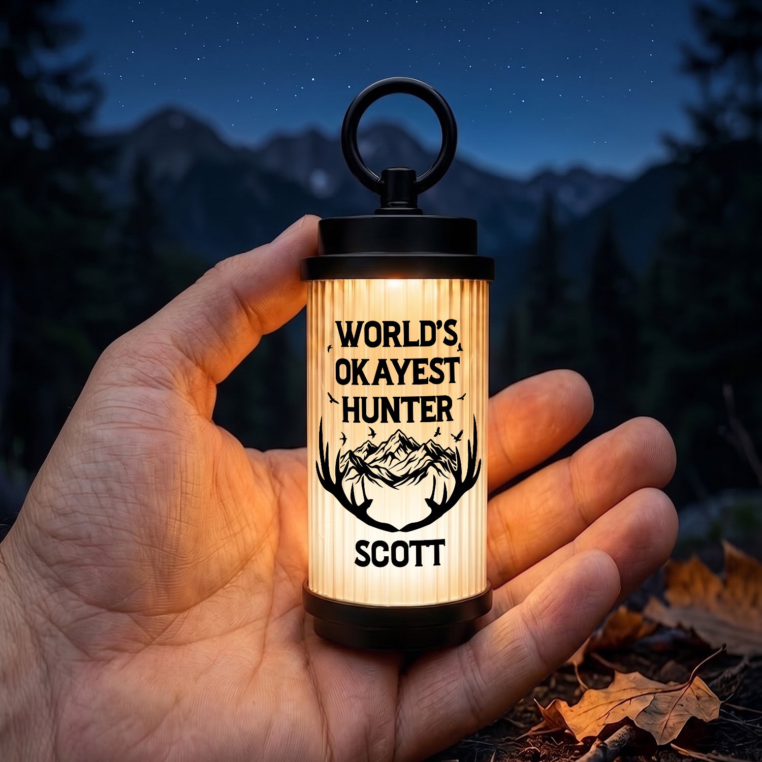 Personalized Outdoor Light For Hunters, Campers & Outdoor Lovers - Gen26020