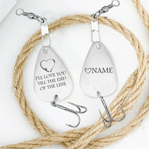 Catch of a Lifetime! Engrave Your Love on His Hook - Gfa26003