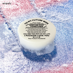 Glowing Puck - Hockey - To My Future Wife - You Are The MVP Of My Life - Gaw25001