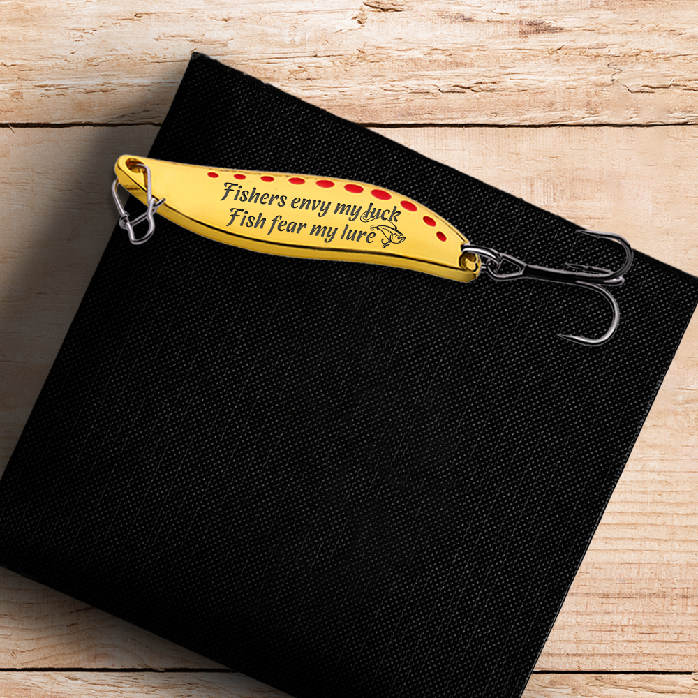 Fishing Spoon Lure - Fishing - To Myself - Fishers Envy My Luck - Gfaa34001