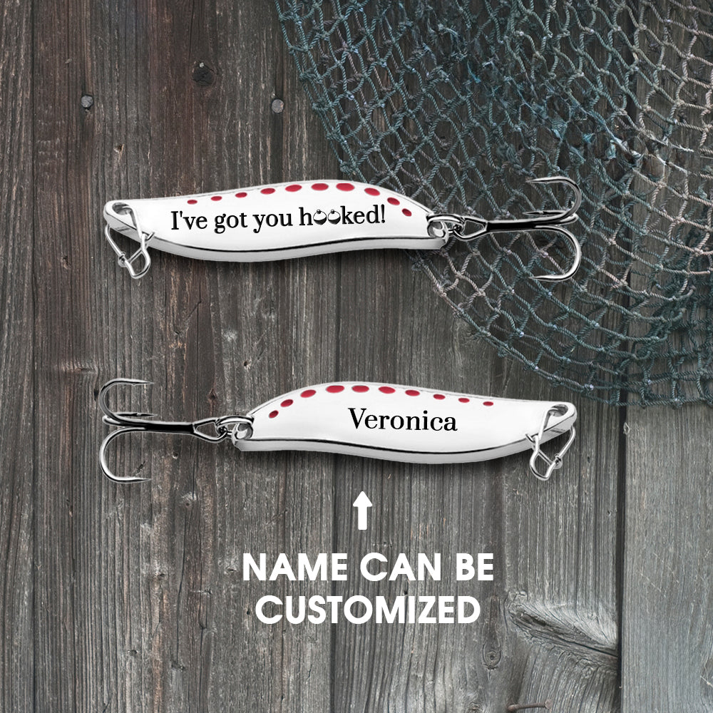Personalized Fishing Lures - Fishing - To My Fishing Queen - I've Got You Hooked - Gfaa13012