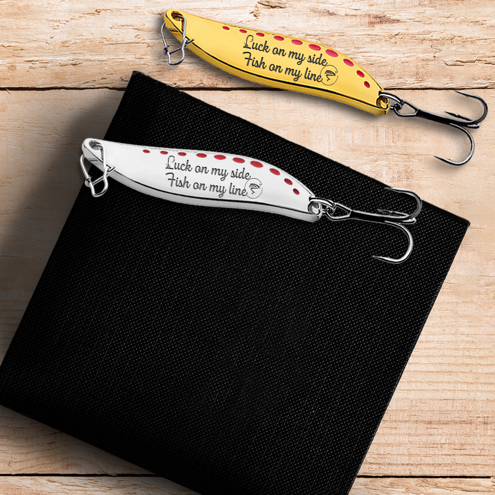 Fishing Spoon Lure - Fishing - To Myself - Luck On My Side - Gfaa34002