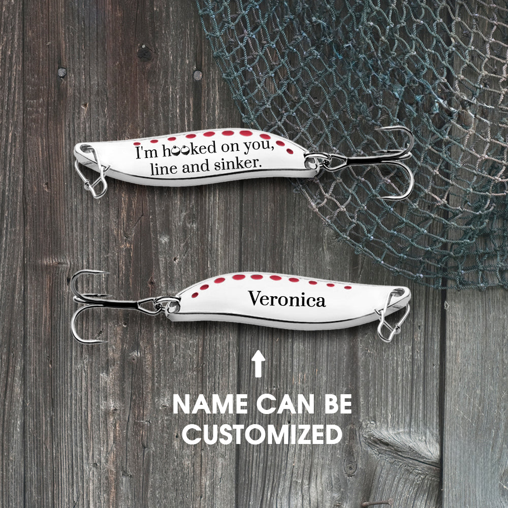 Personalized Fishing Lures - Fishing - My Dearest Man - You're My Anchor In The Storm - Gfaa26014