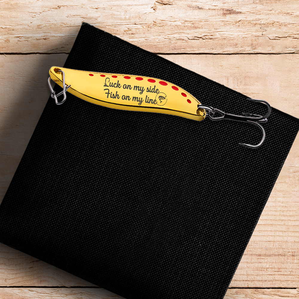 Fishing Spoon Lure - Fishing - To Myself - Luck On My Side - Gfaa34002